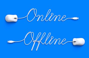 offline online presence