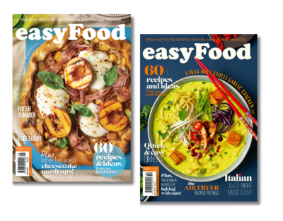 easyFood Magazine sample covers